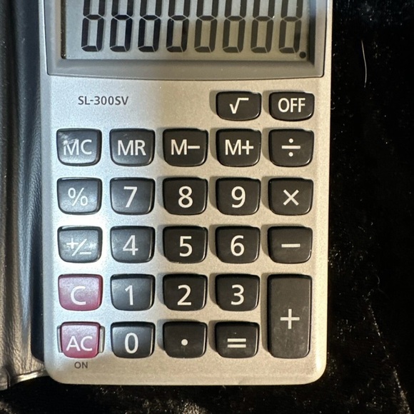 Casio SL-300SV Basic Calculator - Picture 4 of 8
